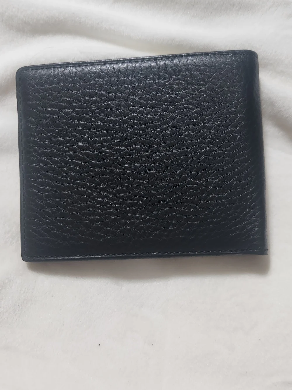 Polo by Ralph Lauren Black Leather Bifold Wallet With Original Box